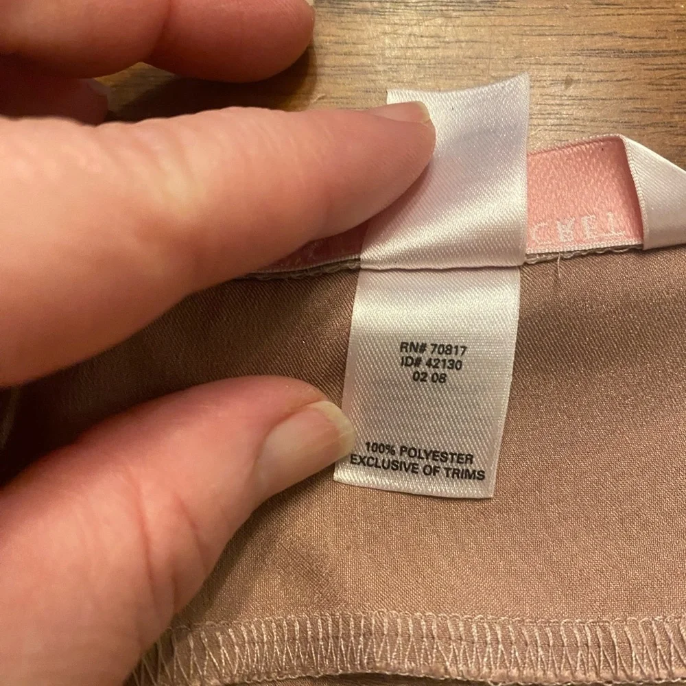 Victoria's Secret Satin Slip dress in Rose/Champagne Y2K